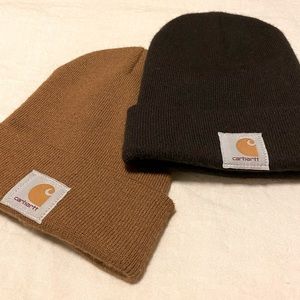 Carhartt knit cuffed beanie in MUSTARD